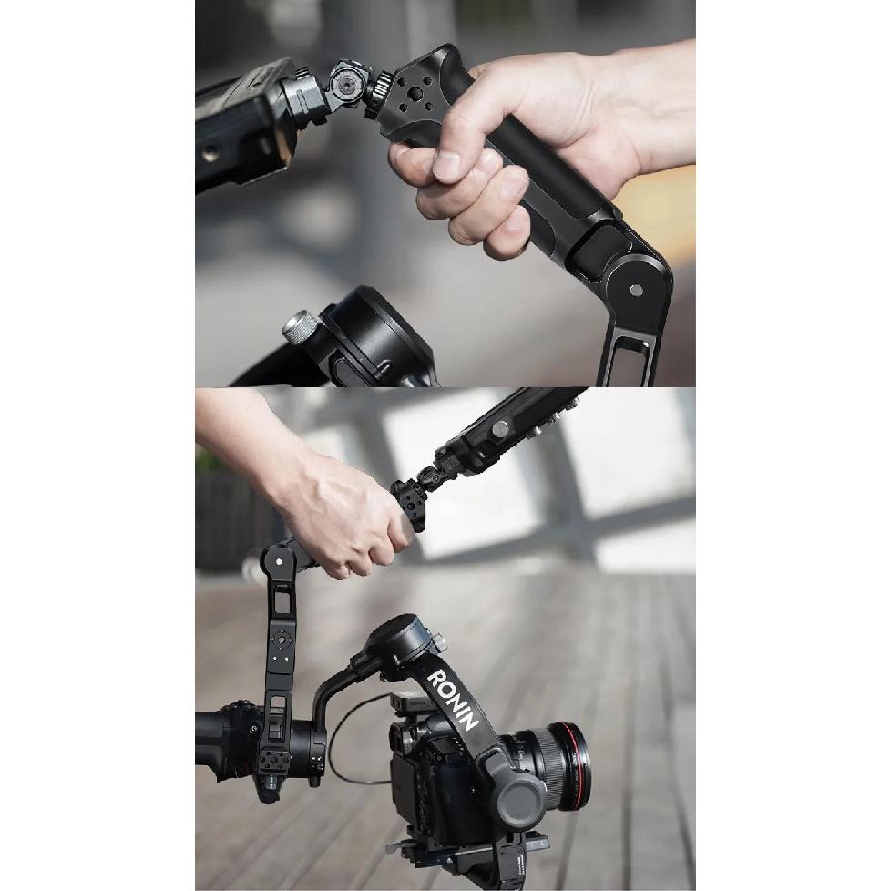 Adjustable Sling Handgrip Gimbal Alloy Handle Ergonomic Grip for DJI RS5 /RS4 /RS4 Mini/RS4 Pro/RS3 Mini/RS3 Pro/RS3 Stabilizer