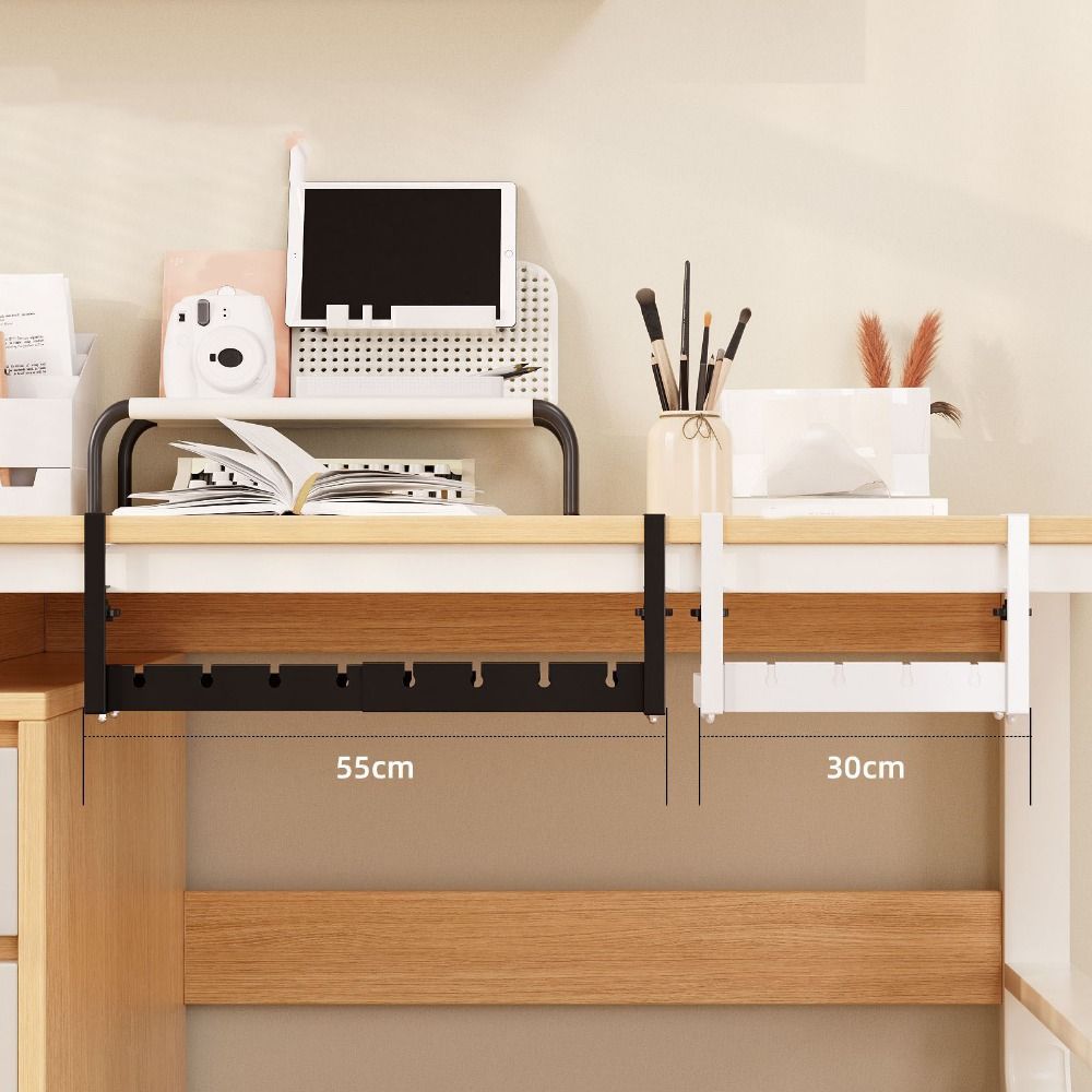 No Drilling Retractable Cable Storage Rack Space Saving Metal Cable Tray  for Home