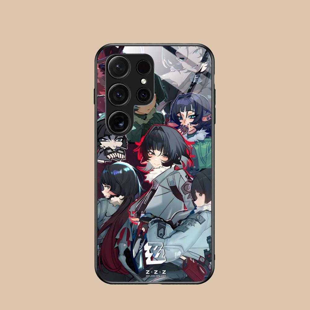 Чехол для телефона ZZZ Jane Doe для Samsung Galaxy S26 S25 S24 S23 S22 S21 S20 Note20 Plus FE Ultra Стеклянная Защитная Крышка