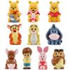 MINISO 10Pcs/Set Anime Cartoon Winnie The Pooh Action Figure Toy Pooh Bear Tigger Eeyore Piglet Action Figure Doll Toys Christmas Gift