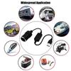 2 шт./компл. USB повышающий кабель 5 В папа к 12 В автомобильный прикуриватель розетка мама адаптер шнур для электроники мощностью менее 12 Вт