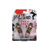 Mini Finger Skateboard Ramp Set Mini Skateboards Kit Creative Fingertip Toys Indoor Home Board Game For Birthday Gifts