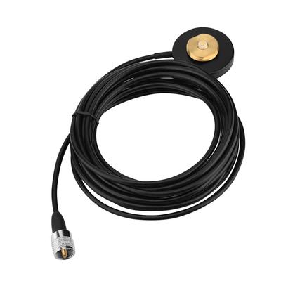 UHF VHF NMO крепление магнитное основание для автомобильной антенны мобильного радио RG58 кабель