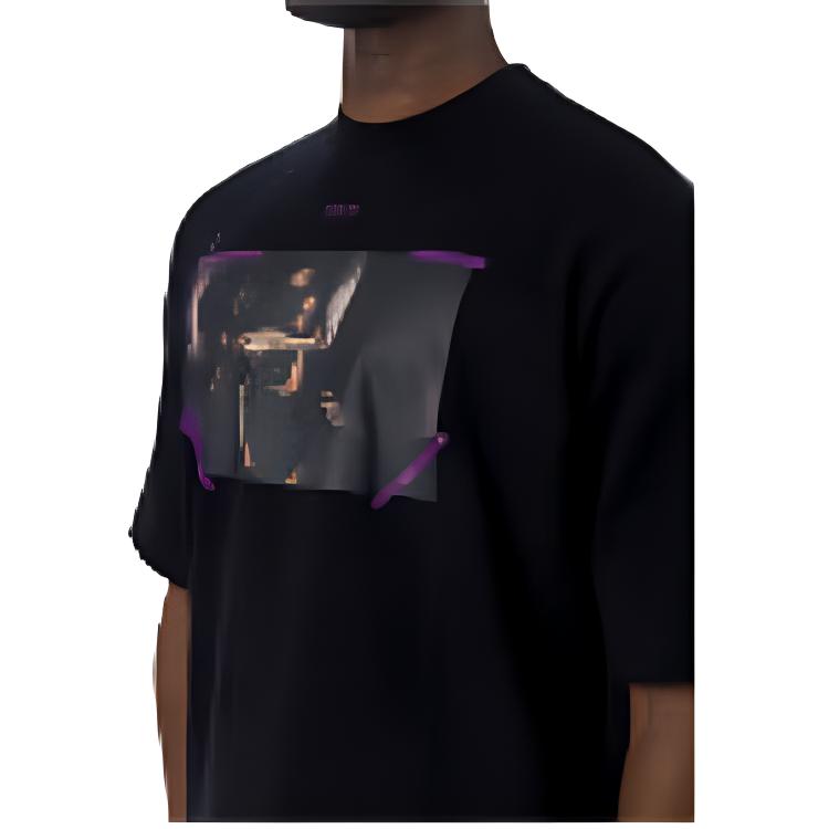 OFF WHITE Футболка мужская Черная SS23 OMAA119S23JER0011036