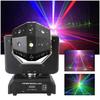 Frezon 120W Moving Disco Light, High Brightness, RGBW 3-in-1 LED Stage Lighting, DMX Control, Heat Resistant, Wear Resistant, 4 Control Modes, Voice A