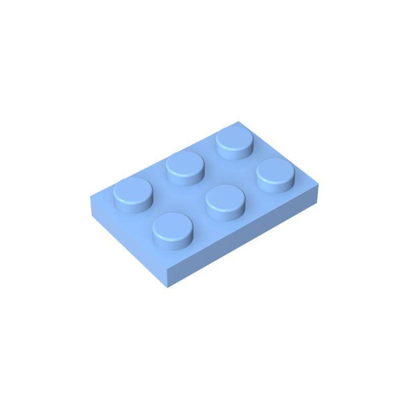 50 ШТУК ПЛАСТИНКА 2x3 ТОЧКИ Совместимые с 3021 MOC Разнообразие цветов Самоблокирующиеся Кирпичики Строительные Блоки Игрушки Аксессуары