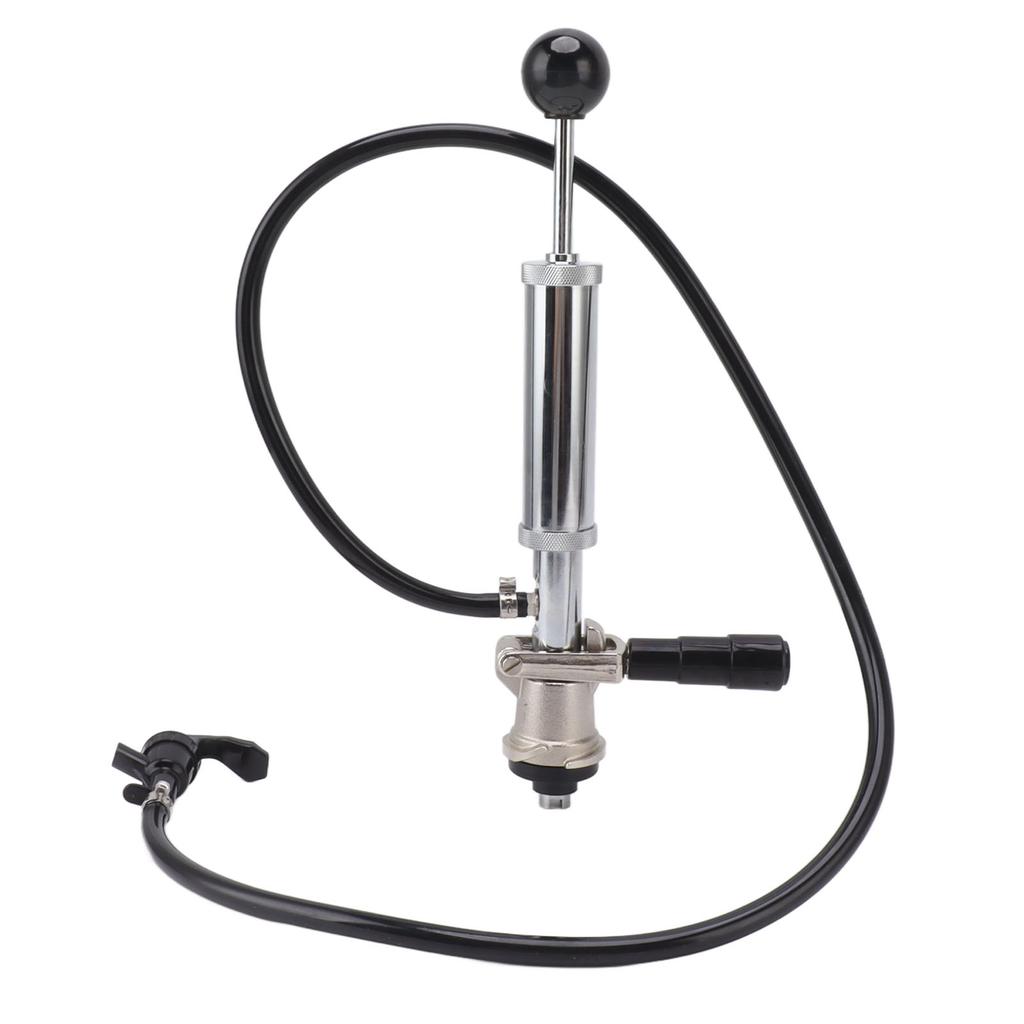 Насос для пивных кегов 4 дюйма, кран для кегов из нержавеющей стали, ручной насос, набор для пикника, пивной кран для баров домашнего пивоварения