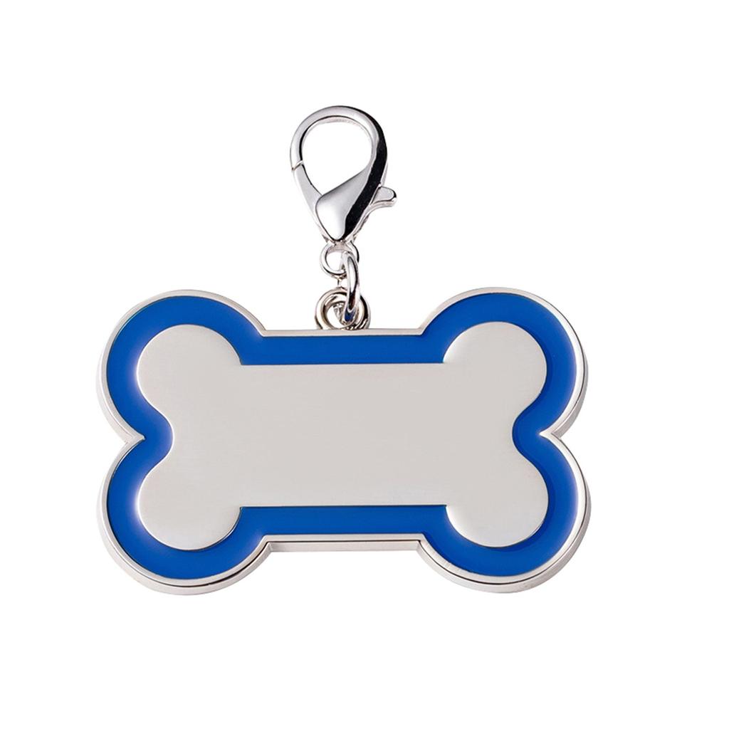 Идентификационные бирки для домашних животных в форме косточки с цветным дизайном, персонализированные бирки для собак и кошек, индивидуальная гравировка с 5 строками текста с обеих сторон