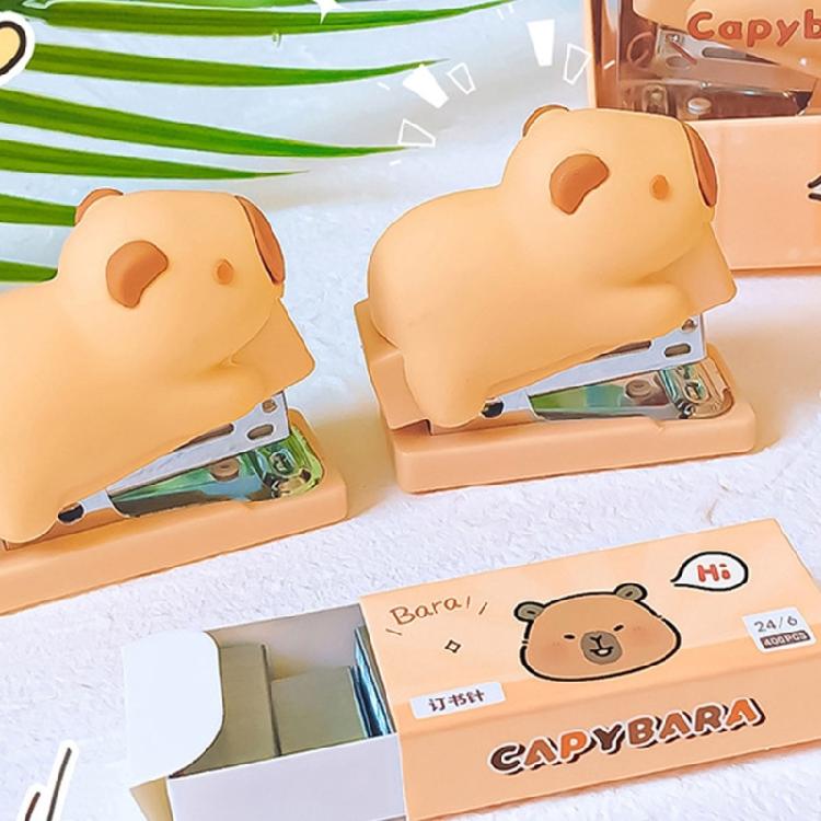 Small ABS Staplers with Staple Erognomic Grip Staplers Small Portable Stapler 5 Sheets Capacity Office Stapling Machine