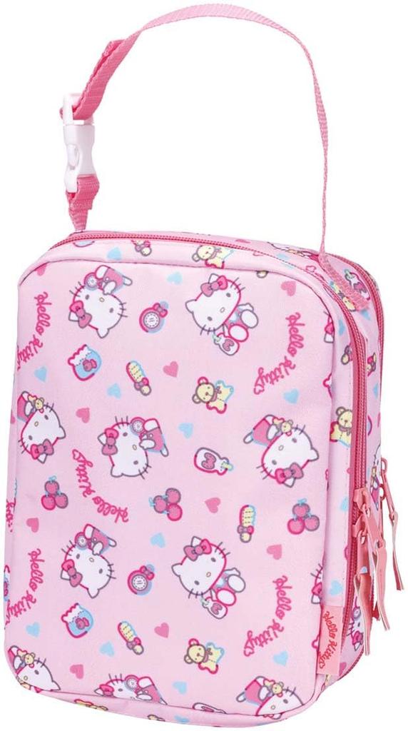 Skater Diaper Pouch Carry Everything You Need for Changing Diapers Hello Kitty Plush Design Sanrio BOMP2-A