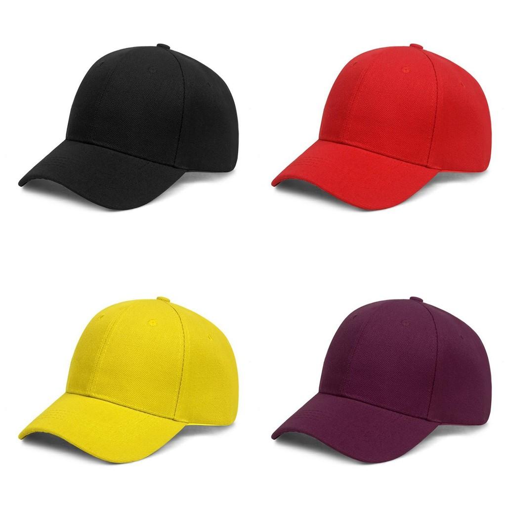 Baseball Solid Color Cap Breathable Headwear Peaked Caps Sunscreen Gift Hat
