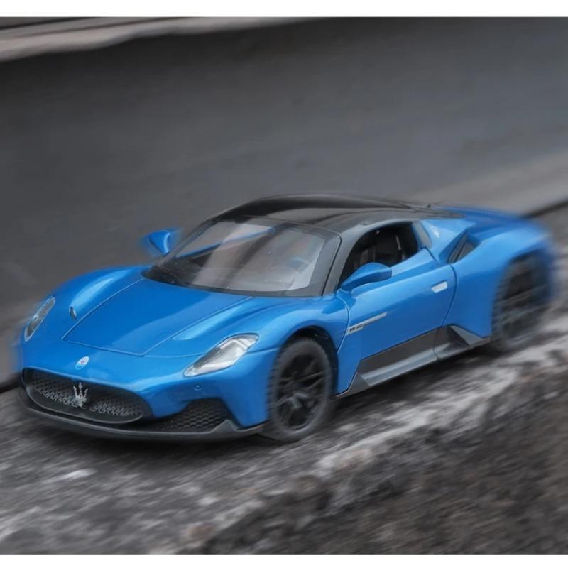 1/32 Maserati MC20 Supercar Alloy Car Toy Car Metal Collection Model Car Sound and Light Toys for Children