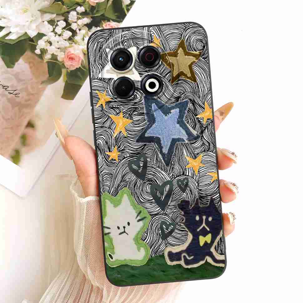 For Tecno Spark 30 Pro 4G KL7 Case Butterfly Dragon Soft Silicone Cover For Tecno Spark30 Spark 30 Pro Shockproof Phone Cases
