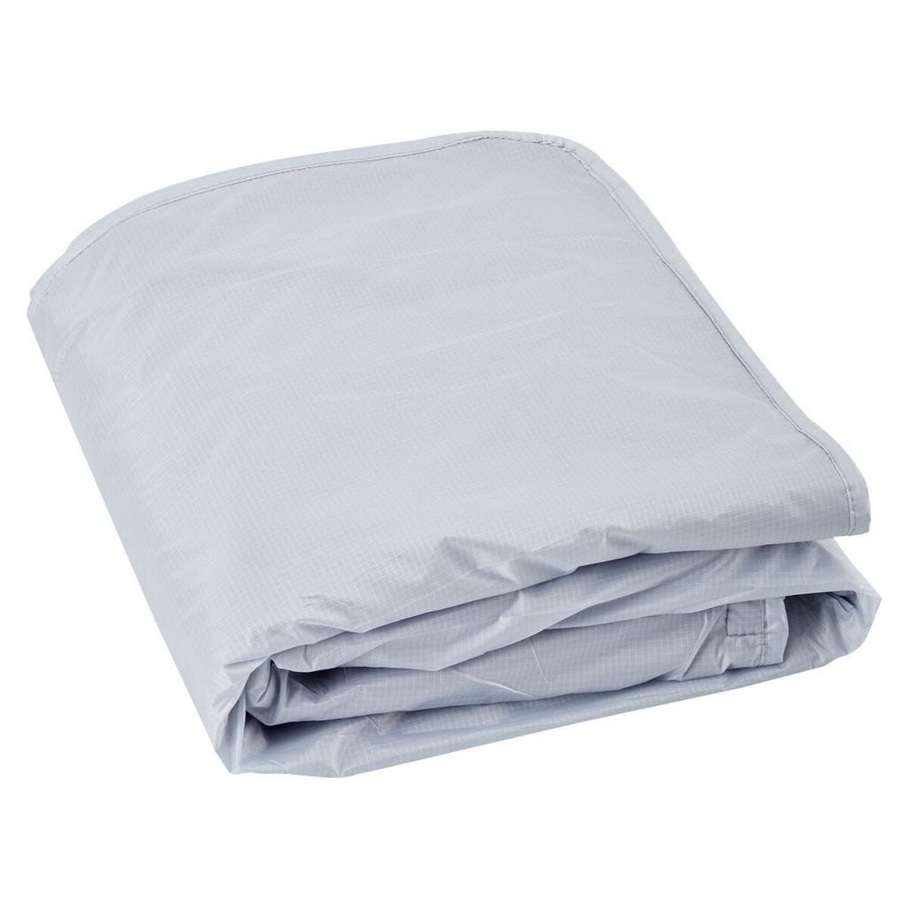 Camping Blanket 79" x 59" Wearable Warm Stadium Blanket Outdoor Light Grey