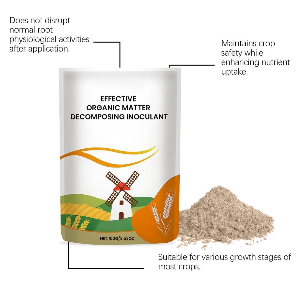 Порошок для роста растений, Универсальный порошок для посадки для корней растений, Эффективное поглощение удобрений и уход за посевами.