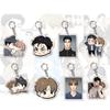 Корейский аниме-брелок Jinx из акрила, милый мультяшный брелок Joo Jaekyung Kim Dan, брелок для сумки, подвеска, украшение