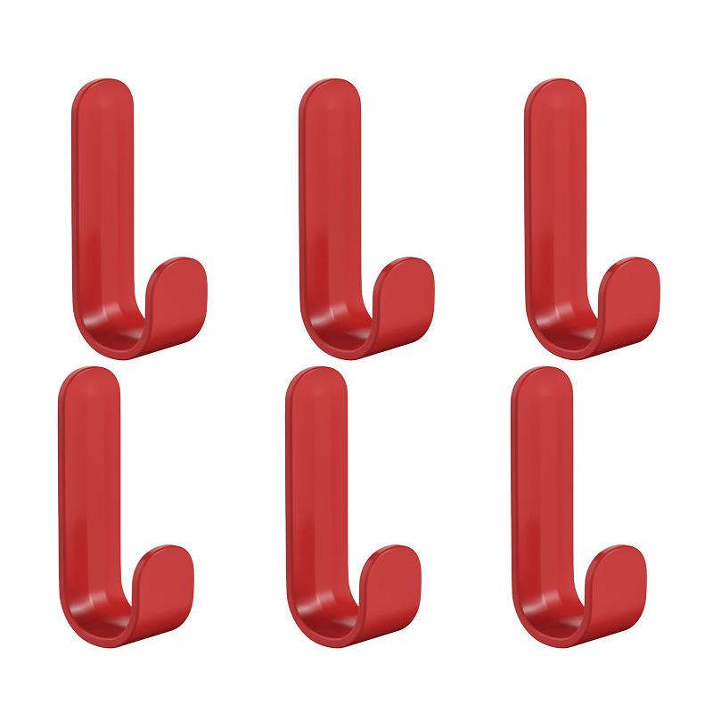 6 шт. универсальный настенный органайзер, крючок за дверью, тканевая вешалка для ключей, крючок для ванной комнаты, держатель для полотенец, полка для кухонной фурнитуры