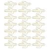 20Pcs Paper Clip Mini Innovative Cute Cactus Shaped Pin School Office Supplies Gold