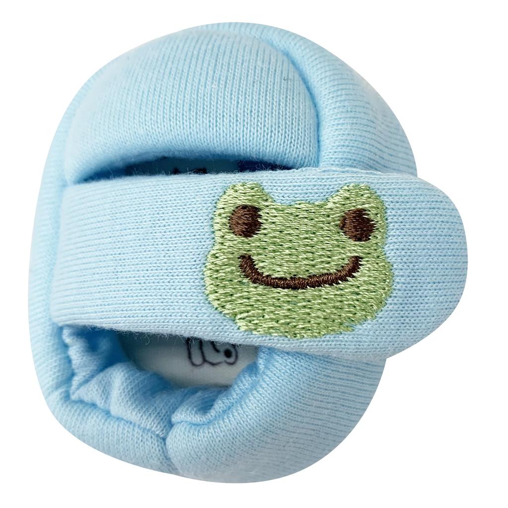 Плюшевый костюм Лягушонка Пиклза для переодевания, комнатные тапочки, ремешковые туфли, синий, для кукол-бобов PZ43959-51