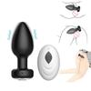 RH 10 Частота Анальная пробка Секс-шоп Секс-игрушки для геев, женщин и мужчин Беспроводной пульт дистанционного управления Анальная пробка Вибратор для любителей массажа простаты