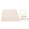 Набор для вышивания с иглой Punch Hoops DIY Coarse Wool Brass Yarn Scissors Tools Set