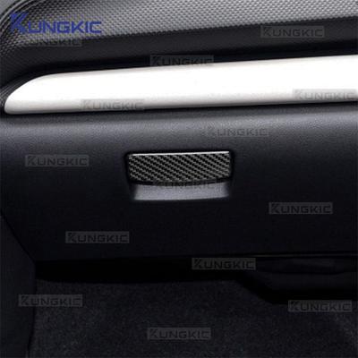 Наклейка из настоящего мягкого углеродного волокна для Subaru Forester 2019 2020 2025 2025 2025 2025 LHD RHD Автомобиль Отделка переключателя бокса пассажирского ко-пилота