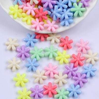 100 шт. свободные бусины кулон ожерелье браслет ярких цветов DIY ремесла цветок звезда для изготовления ювелирных изделий