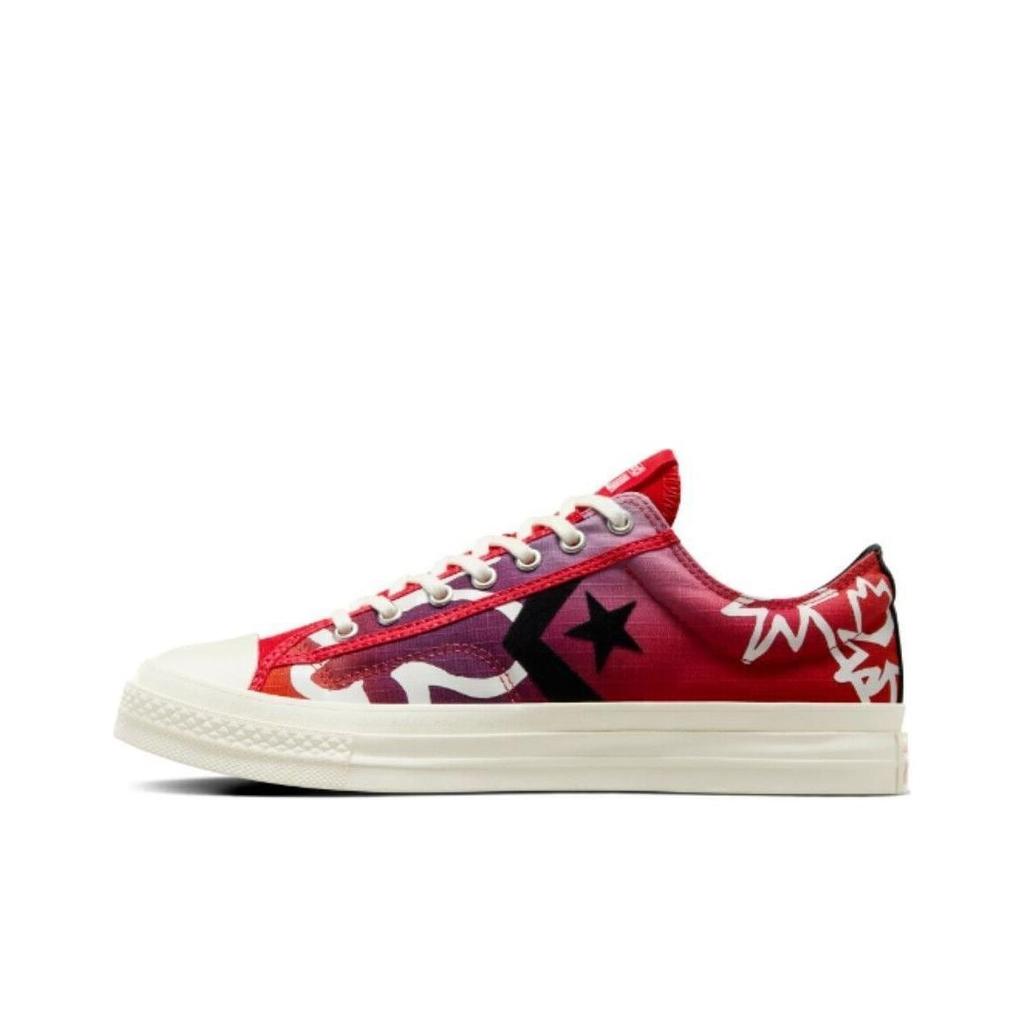 Converse Liverpool F.C. X Star Player 76 Low The Next Generation Unisex Sneakers Red Tomato Egret A07257C