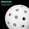 PATIKIL Уличные мячи для пиклбола 40 отверстий Пиклбол 40 штук Любительские мячи для спорта в помещении и на улице Белые