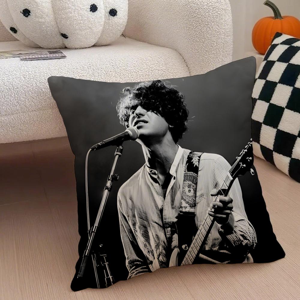 band indie The KKooks Cushion Cover Throw Pillow Cover Hidden Button Durable Polyester Chair Cushion