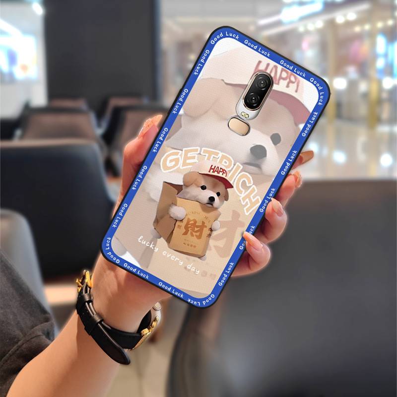 Чехол-накладка Soft case для OnePlus 6/1+6, модный дизайн "граффити", чехол для телефона, противоударный ТПУ, для пары, водонепроницаемый