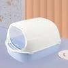 PP Pet Sandbox Large Capacity Cat Toilet Pet Litter Basin Cat Litter Box Bathroom