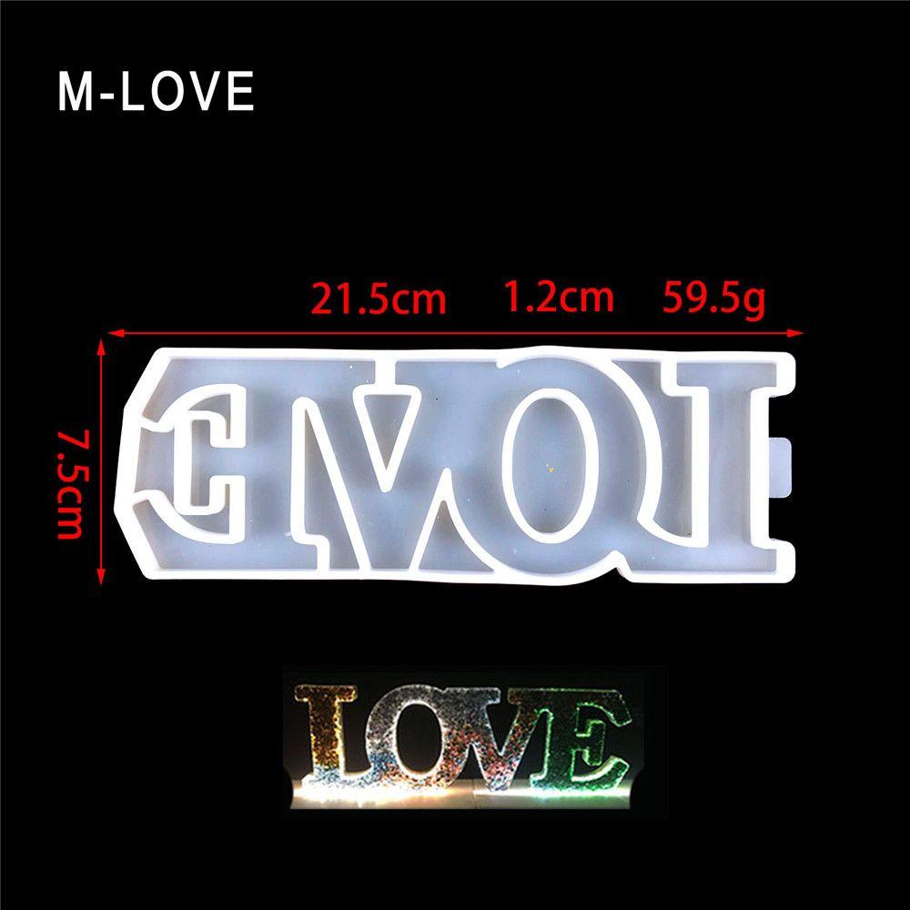 Форма для литья на день рождения, украшение дома, силиконовые формы для букв и букв, форма для алфавита, форма для эпоксидной смолы