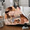 Summer Vibes Relaxation Blanket Soft Throw Blanket For Home Bedroom Bed Sofa Travel Office Solid Christmas Blanket