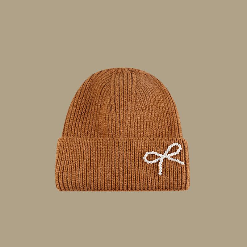 Галстук-бабочка Вязаная шапка Шапка шерстяная пряжа манжета вязаная шапка повседневная флисовая теплая вязаная шапка