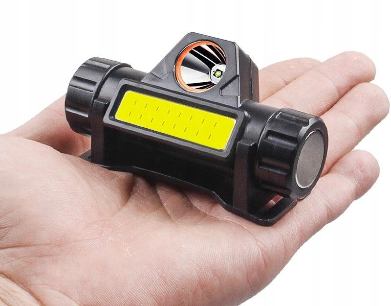 Led Headlamp Magnet Usb Rechargeable Strong Xpe Cob