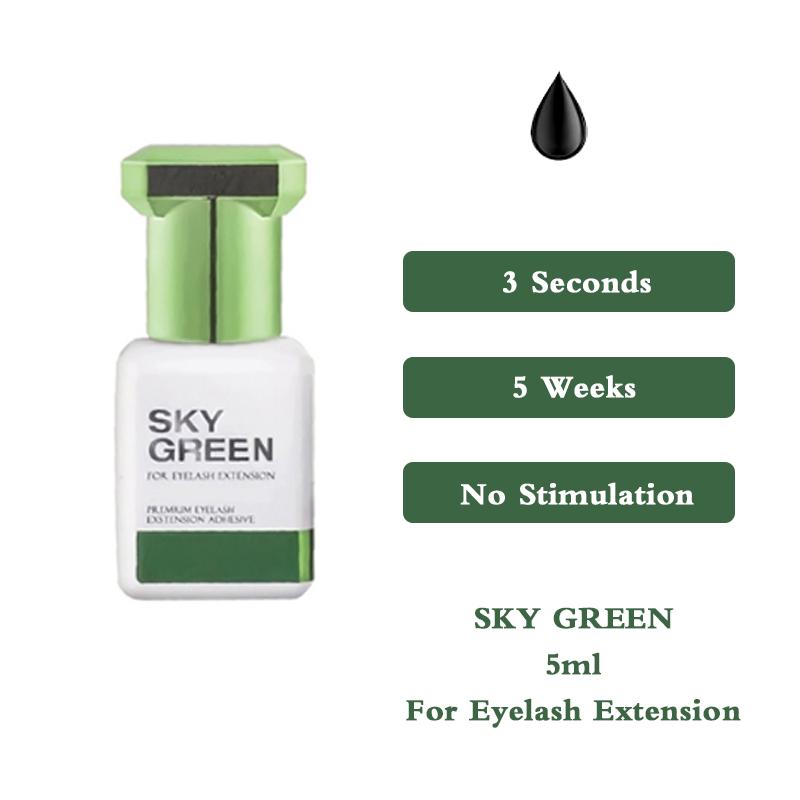 5 г оригинальный красный/зеленый/розовый/золотой клей SKY, клей для наращивания ресниц, 1 с, быстросохнущий клей для наращивания накладных ресниц, удержание 8 недель