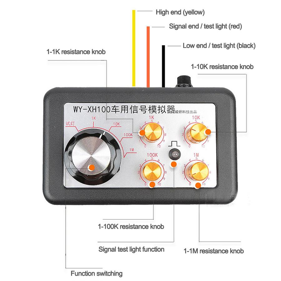 Автомобильный Грузовой Ремонтный Тестер Симулятор Сигнала С Датчиком Универсальный Инструмент для Проверки Неисправностей