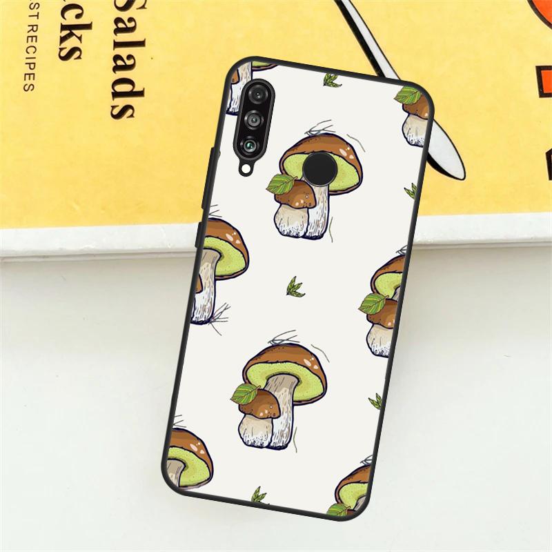 Чехол Дикий лесной гриб для Huawei Nova 12i 7i 8i 11i Y73 Y72 Y61 Y91 Y90 Y70 Y60 9 10 SE 11 Pro P30 P40 Lite
