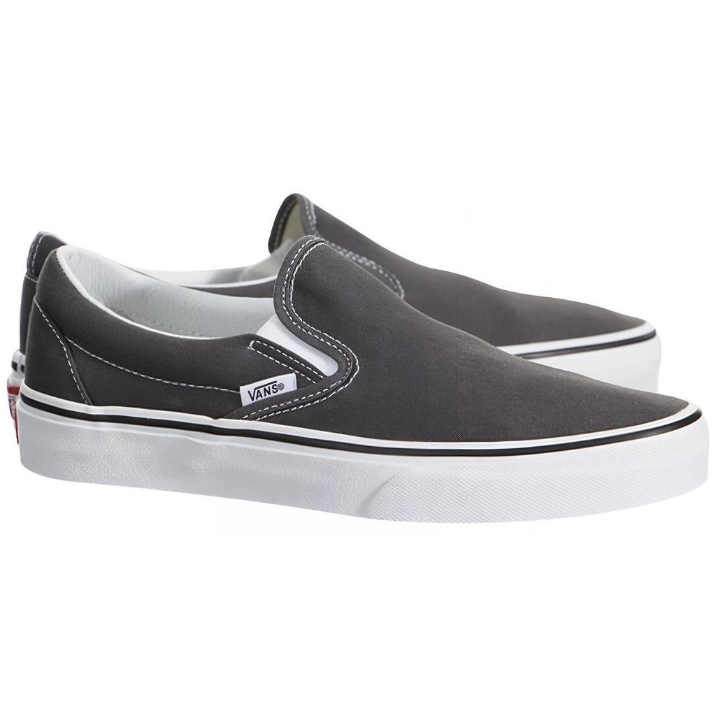 Vans Классические слипоны графитового цвета унисекс серые VN000EYECHR
