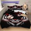 3pcs Tiger Face Duvet Cover Set, Soft Comfortable Duvet Cover,Guest Room (1*Duvet Cover + 2*Pillowcase, Without Core) yy251104156