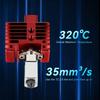 Upgraded TZ 2.0 Version Bimetal Hotend Kit For Bambu Lab X1 X1C X1E P1P P1S Thermistor Brass Copper Hard Nozzles 0.2/0.4/0.6/.mm