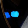 4PCS Luminous Valve S Fluorescent Green Blue Night Glowing Car Motorcycle Bicycle Wheel Styling Tyre Hub Luminous Decor