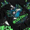 Deku T-shirt Hero Japanese Manga Anime Midoriya Dabi Shoto Shirt All Size