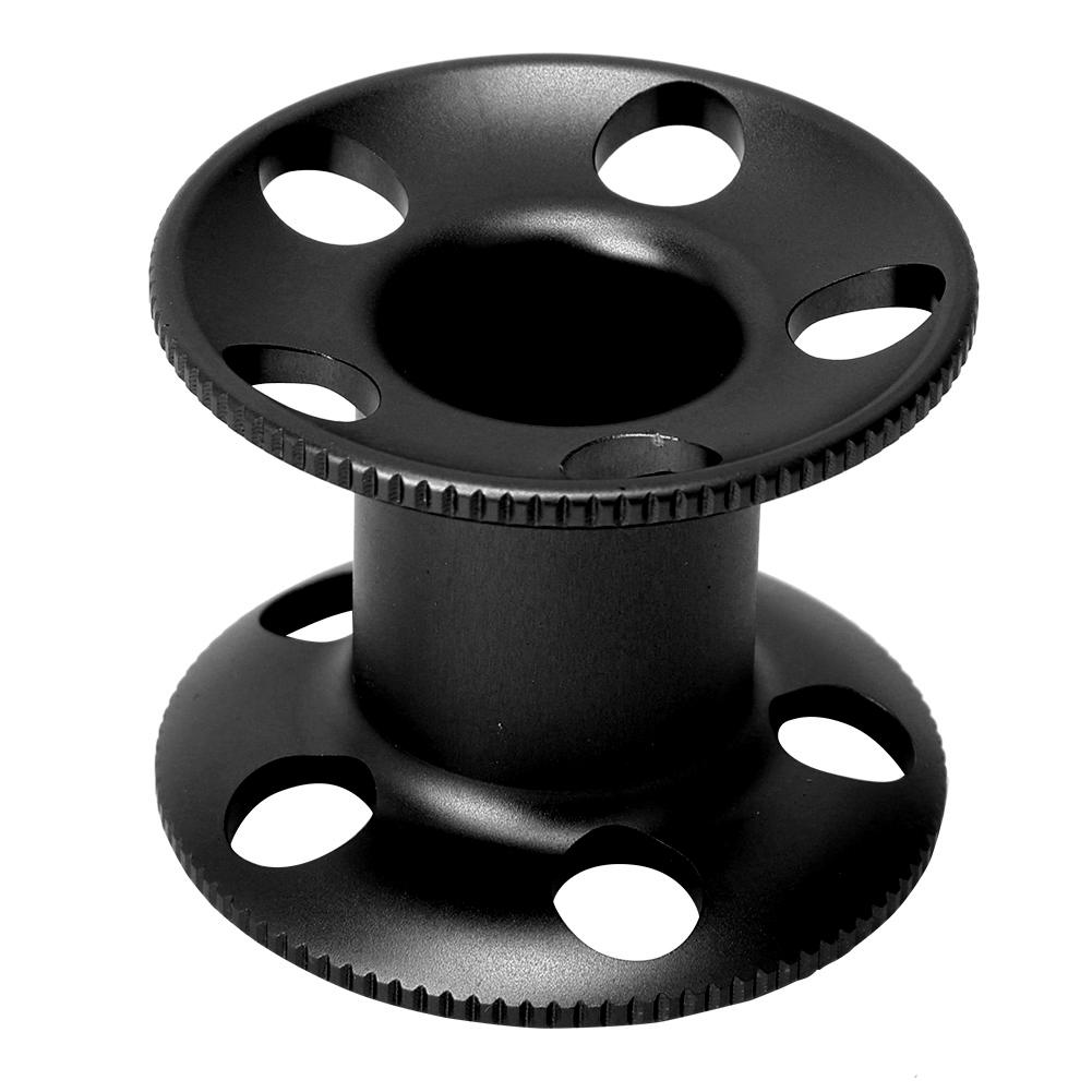 Aluminum Alloy Diving Finger Spool Reel Guideline for Freediving Snorkeling Underwater Gear Equipmentblack