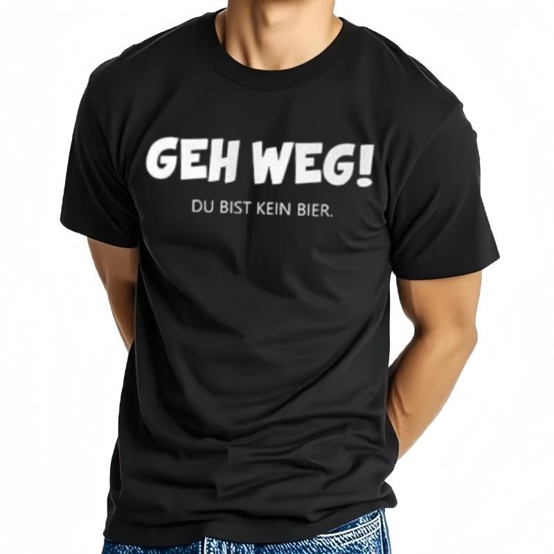 Camiseta Divertida Para Hombre Walk Away Youre Not A Beer Camiseta Con Frase Para Beber Camisetas GráFicas Ropa Pa