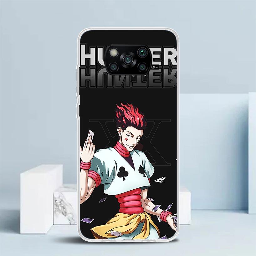 Чехол для телефона HunterX Hisoka для Xiaomi Poco F7 Ultra X5 X6 X7 Pro M7 Redmi 15C 15 13C 13 12C 12 10C 10 10A 9 9C 9A 9T Poco X