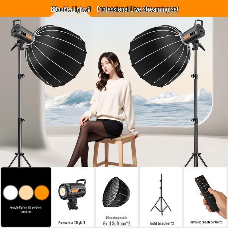 500 Вт Супер Яркий Профессиональный Заполняющий Свет для Прямых Трансляций и Фотографии