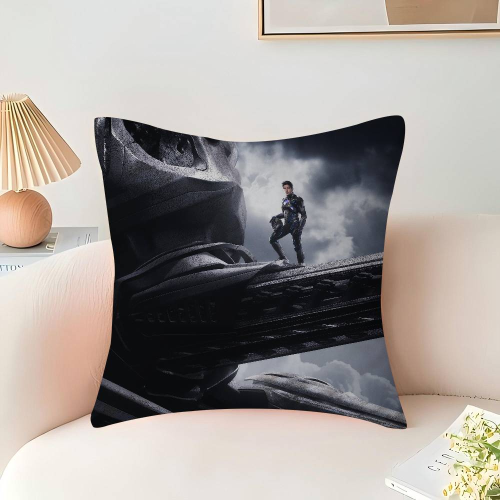 Крутая Подушка Пауэр Рейнджерс Подарок Украшение для дома и офиса Спальня Диван Автомобильная наволочка 45x45