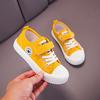 Spring New Boys and Girls Canvas Shoes Korean Version Baby Biscuit Bottom School Performance Breathable Casual Shoes